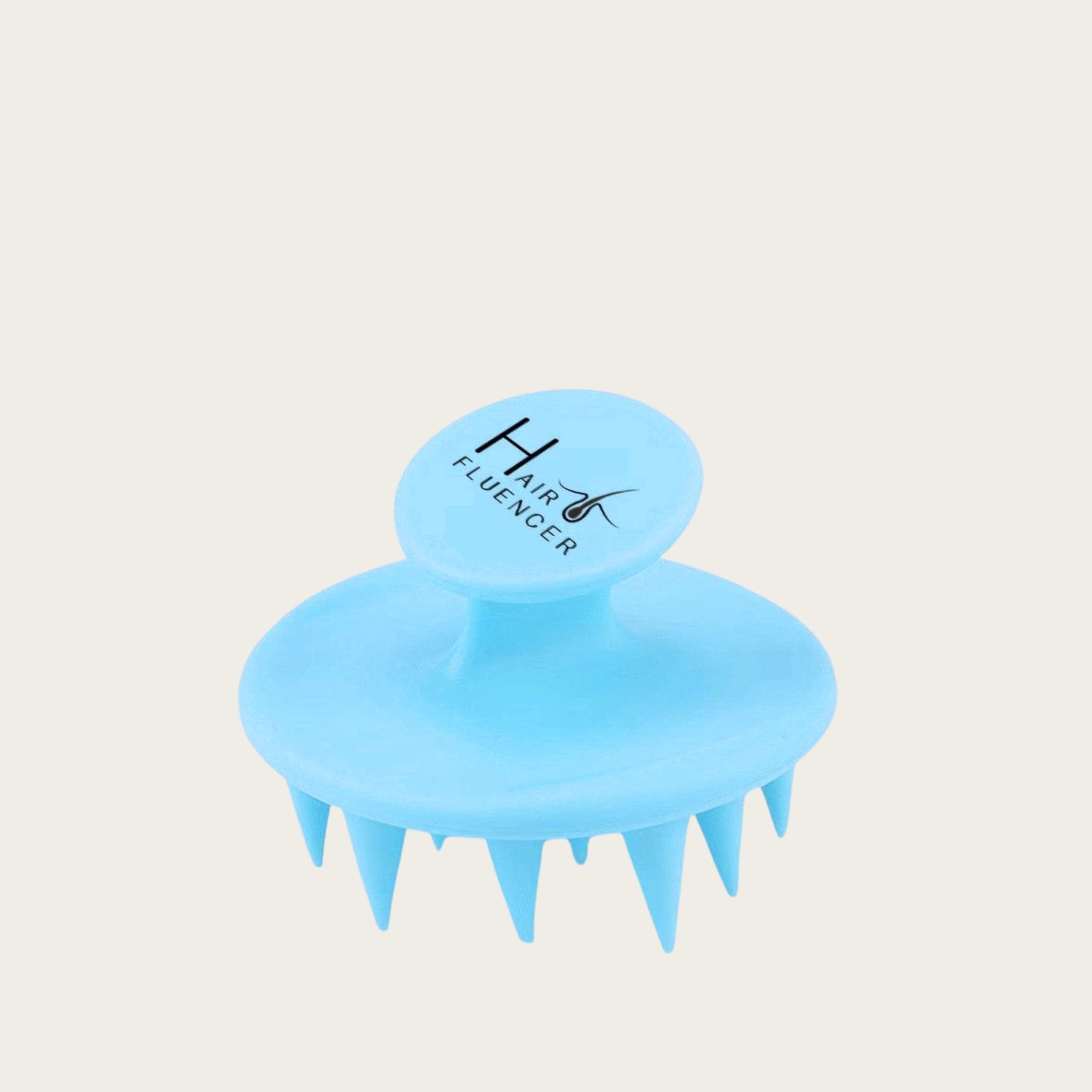 Hairfluencer - Kopfmassage Bürste [Nass & Trocken] - Massagebürste Haare für Damen und Herren - Scalp Massager für Pflege der Haarwurzel und Stimulation des Haarwachstums - Scalp Brush in blau