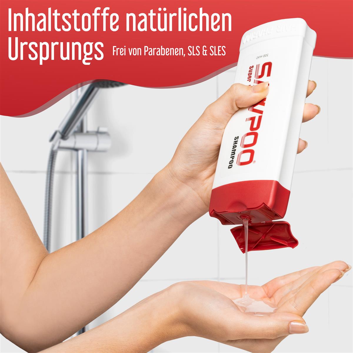 Sawpoo Shampoo mit Sägepalmextrakt