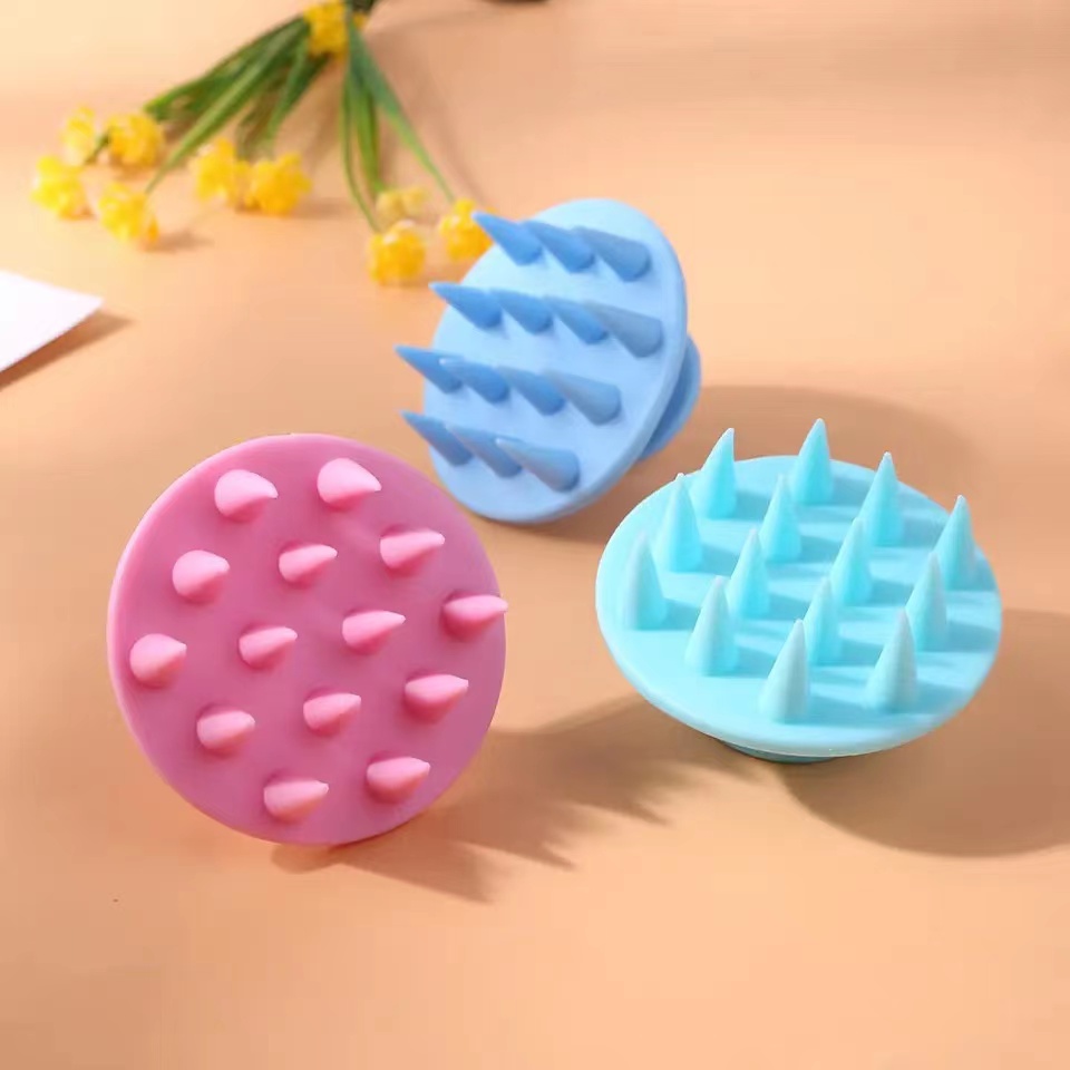 Hairfluencer - Kopfmassage Bürste [Nass & Trocken] - Massagebürste Haare für Damen und Herren - Scalp Massager für Pflege der Haarwurzel und Stimulation des Haarwachstums - Scalp Brush in rosa