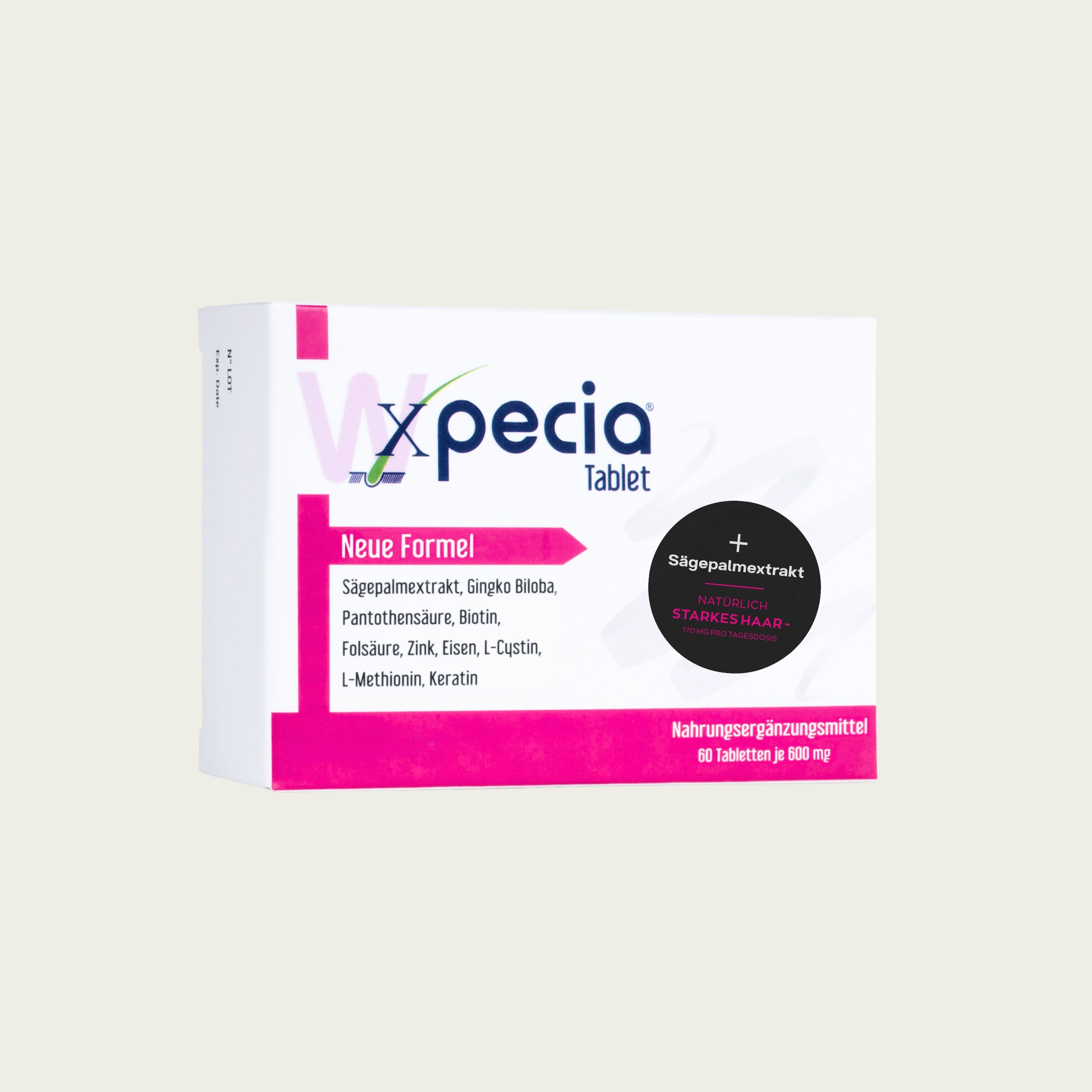 Xpecia Tabletten für Frauen – Bei Haarausfall durch Hormone, Stress oder Nährstoffmangel - 1 Stück