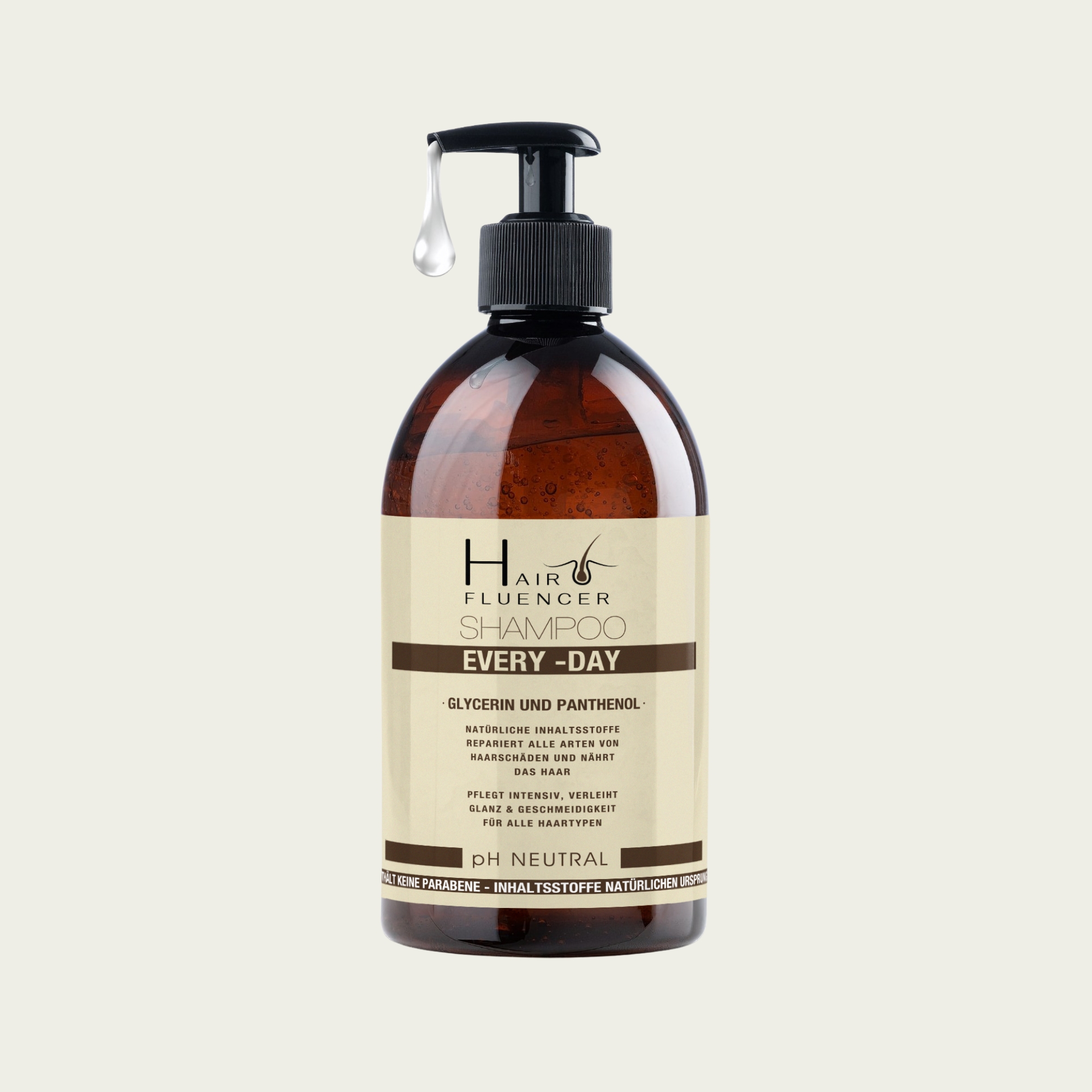Hairfluencer Every Day Shampoo pH 5.5 mit Panthenol und Glycerin