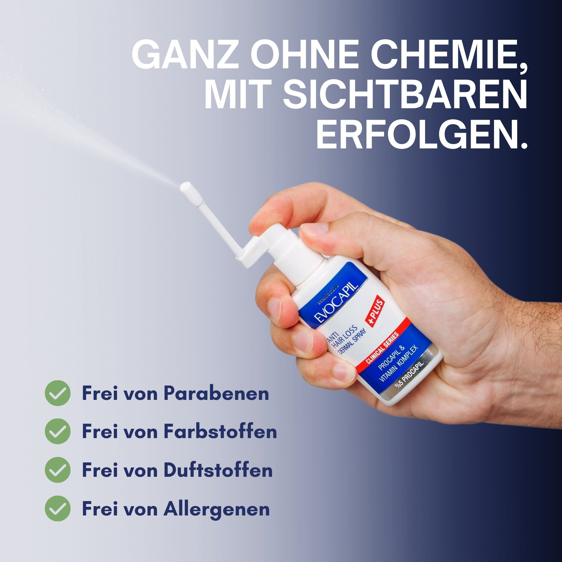 Evocapil Plus Anti-Haarausfall-Spray 6 Stück