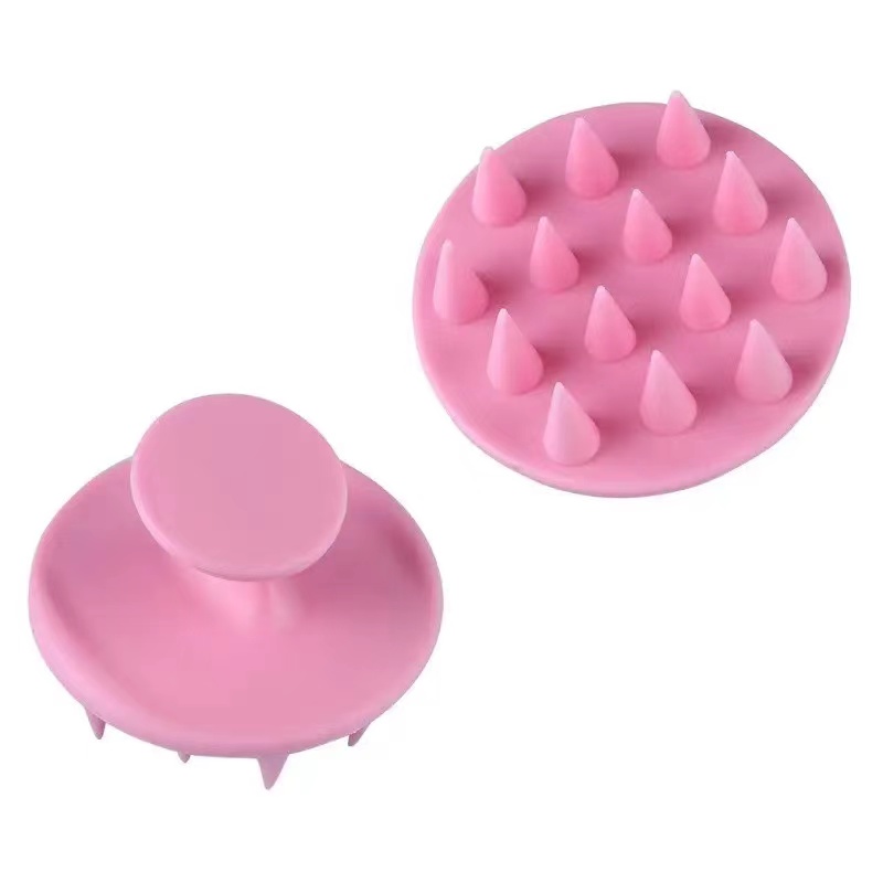 Hairfluencer - Kopfmassage Bürste [Nass & Trocken] - Massagebürste Haare für Damen und Herren - Scalp Massager für Pflege der Haarwurzel und Stimulation des Haarwachstums - Scalp Brush in rosa