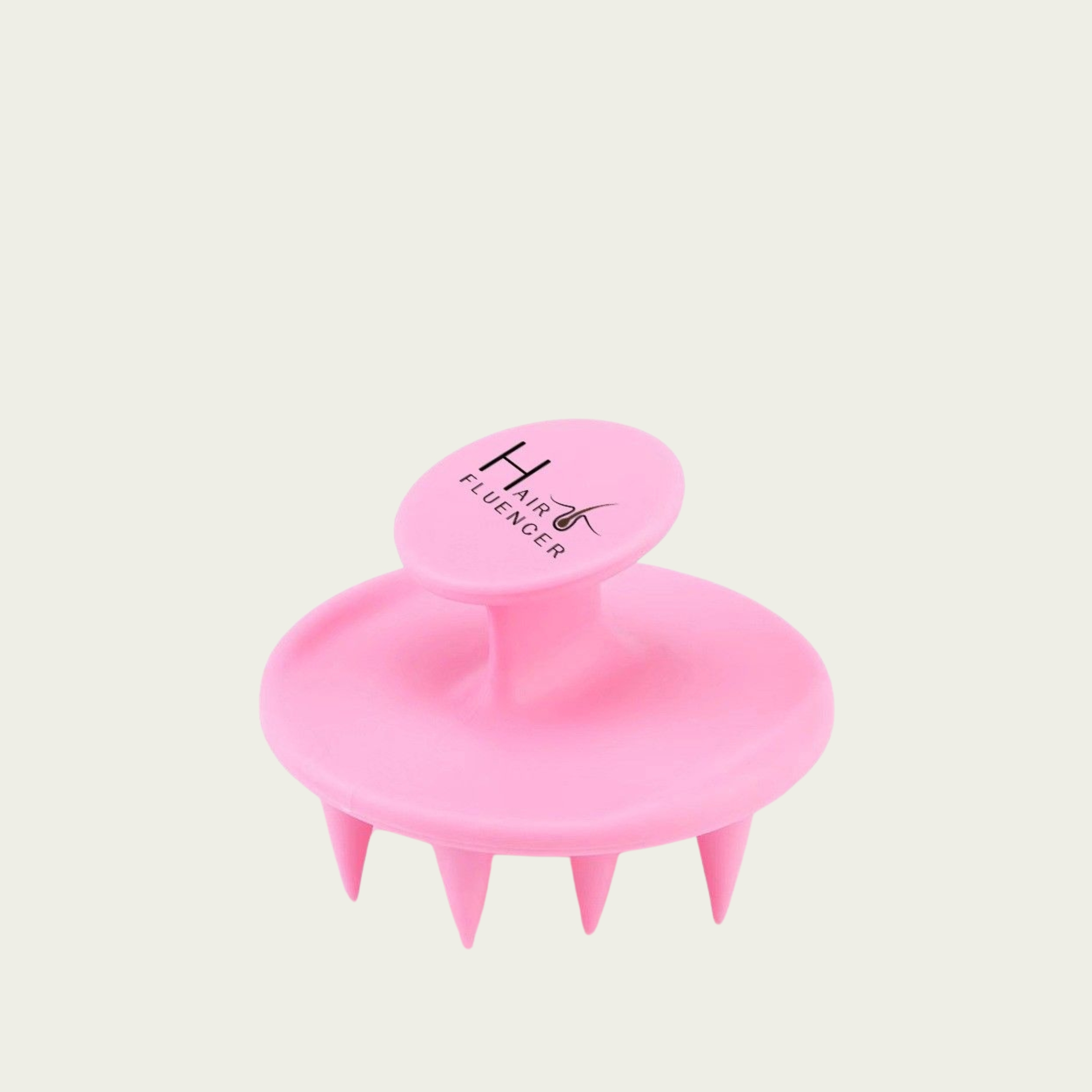 Hairfluencer - Kopfmassage Bürste [Nass & Trocken] - Massagebürste Haare für Damen und Herren - Scalp Massager für Pflege der Haarwurzel und Stimulation des Haarwachstums - Scalp Brush in rosa