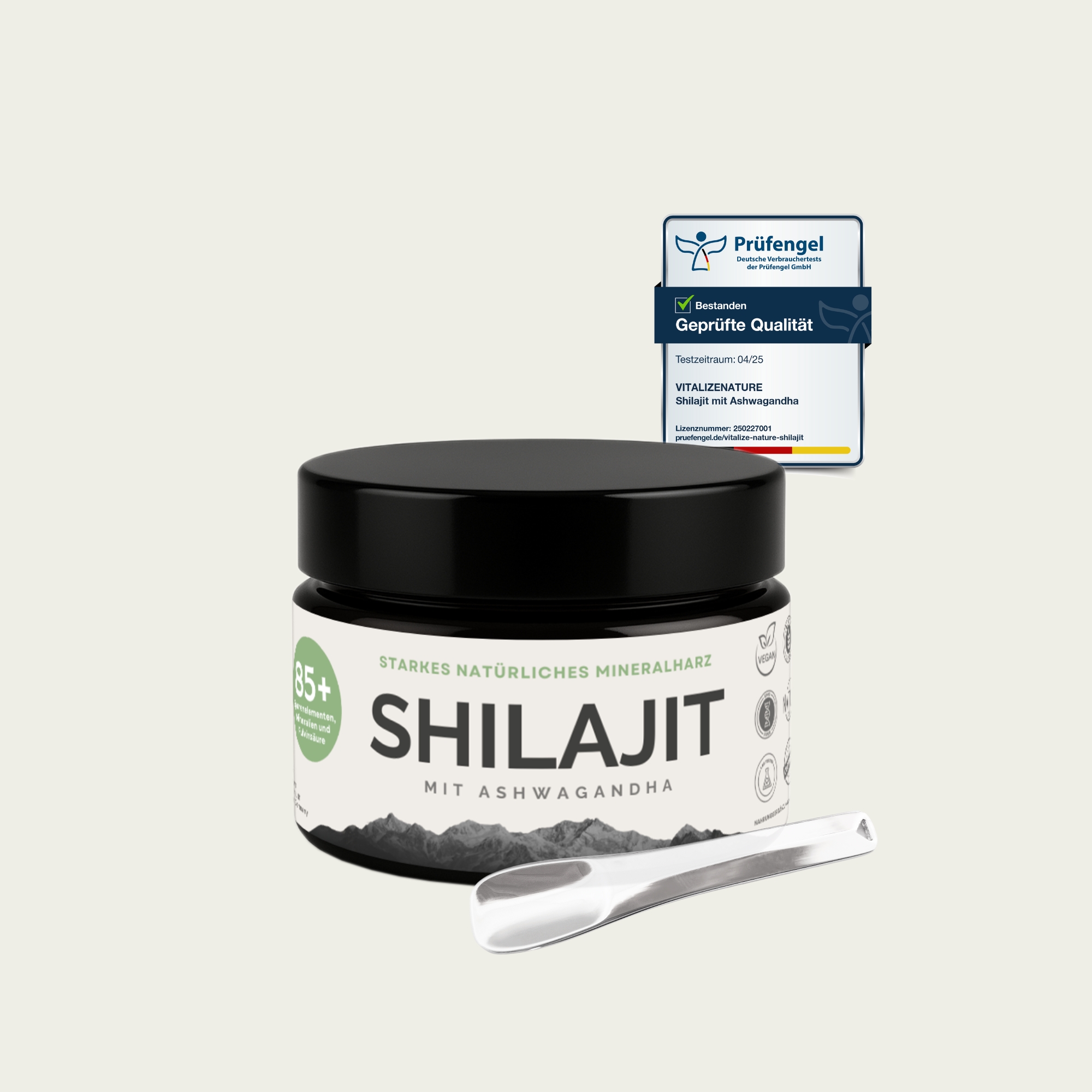 Shilajit – Original Himalaya Harz mit Ashwagandha