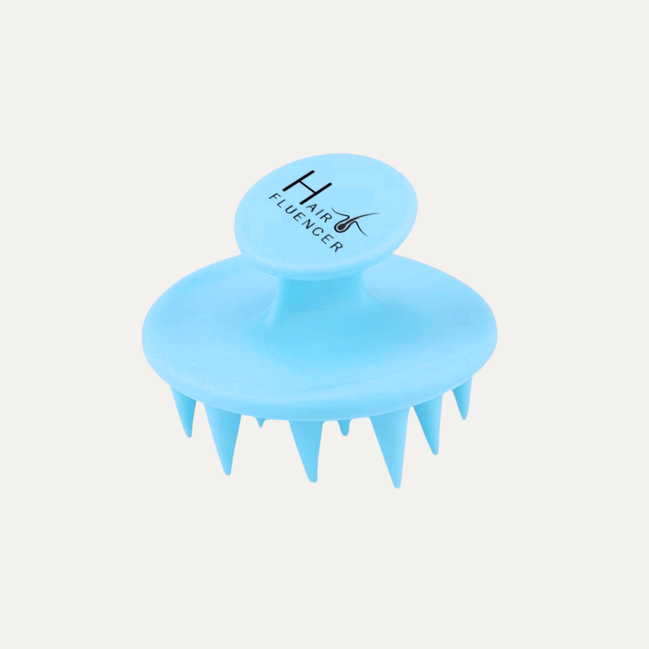 Hairfluencer - Kopfmassage Bürste [Nass & Trocken] - Massagebürste Haare für Damen und Herren - Scalp Massager für Pflege der Haarwurzel und Stimulation des Haarwachstums - Scalp Brush in blau